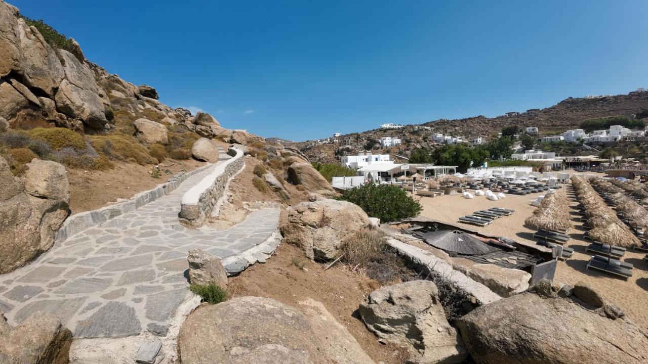 1Path Thea Mykonos Super Paradise Beach House Mykonos Town Exterior foto